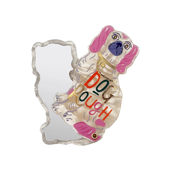 Dog Rough Compact Mirror