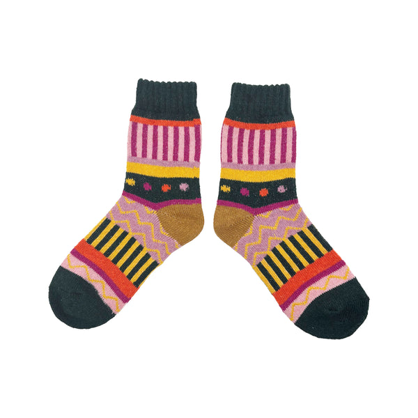 Dog House Fair Isle Socks