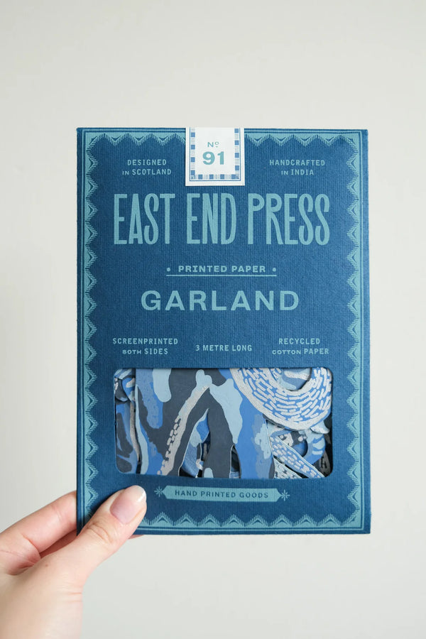 Alley Cats Screenprinted Paper Garland