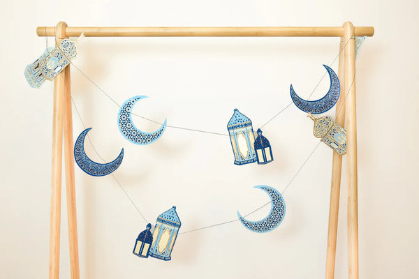 Eid Screenprinted Paper Garland