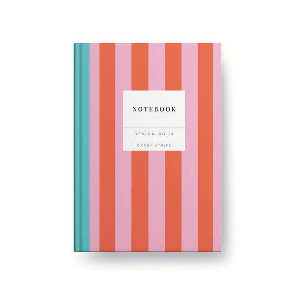 Candy Stripe Hardback Notebook