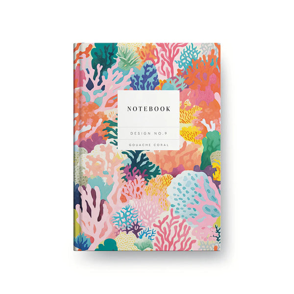 Gouache Coral Hardback Notebook