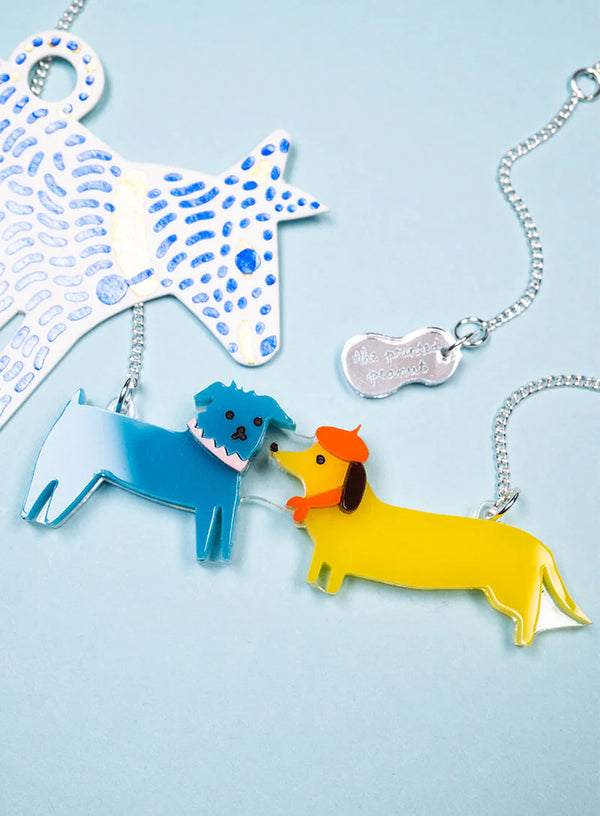 Dog Walk Necklace by Tatty Devine