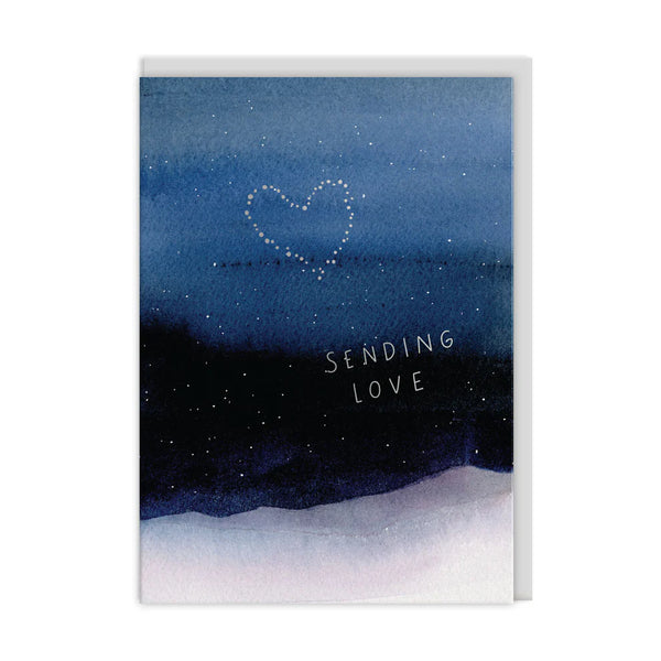 Sending Love Night Sky by Ohh Deer