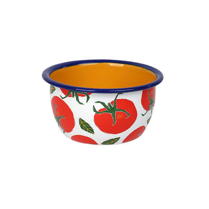 Tomato Enamel Bowl by Talking Tables