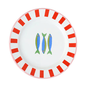 Fish Enamel Plate by Talking Tables