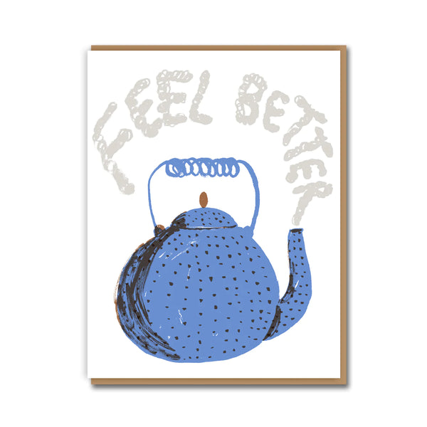 Feel Better Teapot by Egg Press