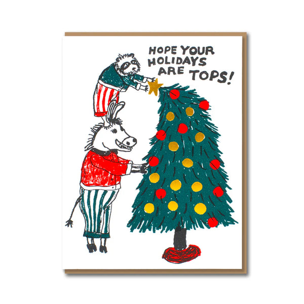 Tops Holiday Tree Animals