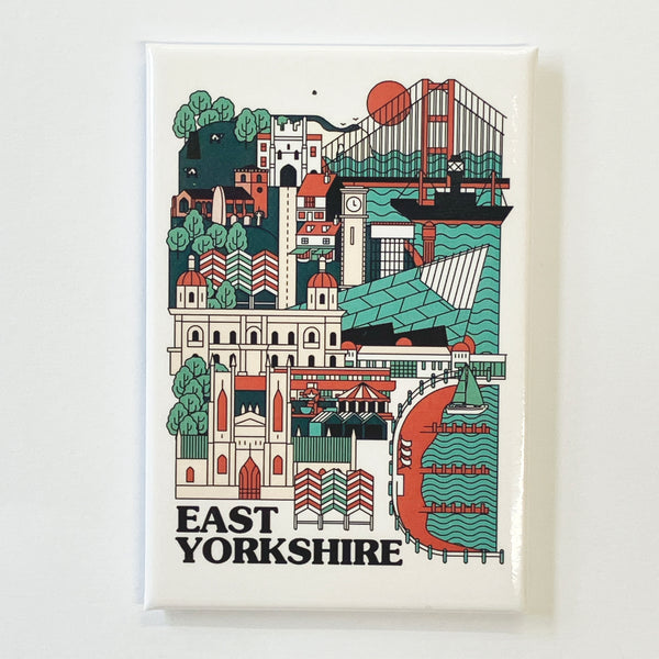 East Yorkshire Fridge Magnet