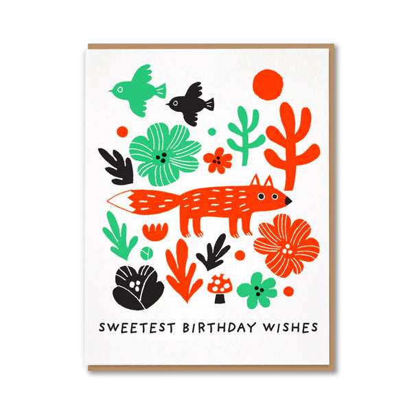 Sweetest Birthday Fox
