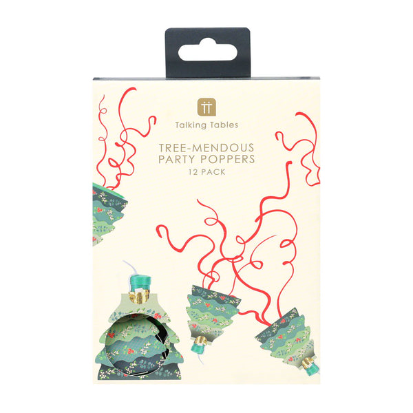 Christmas Tree Party Poppers