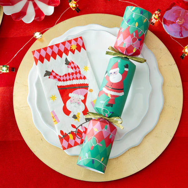 Fun Santa Long Napkins