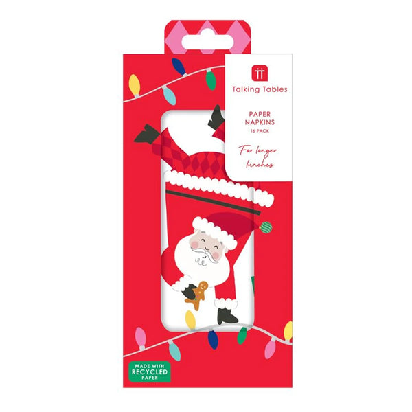 Fun Santa Long Napkins