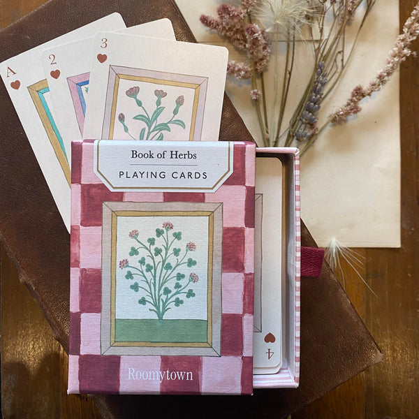 Book of Herbs Playing Cards