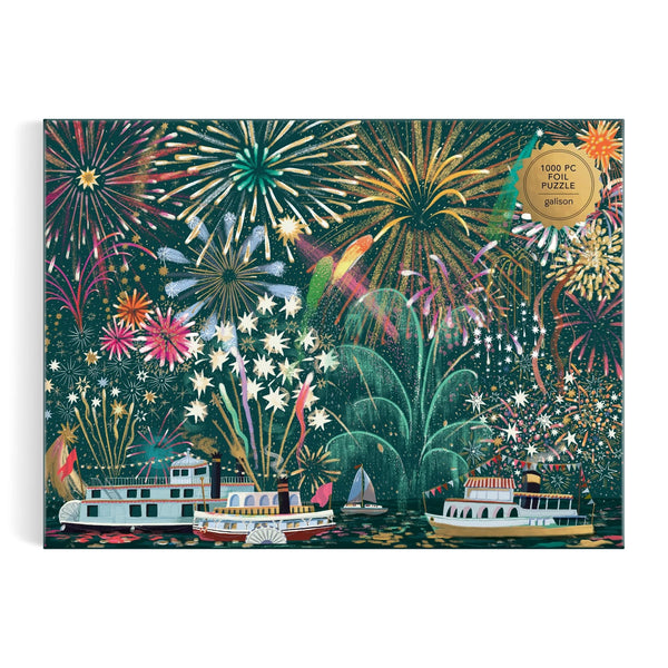 Fireworks Jubilee 1000 Piece Foil Puzzle