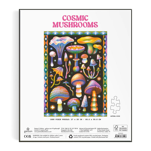 Cosmic Mushrooms 1000 Piece Jigsaw