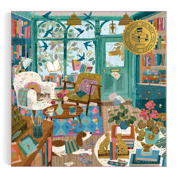Bookshop Afternoon 500 Piece Jigsaw Puzzle