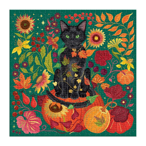 Whiskers of Autumn 500 Piece Foil Puzzle
