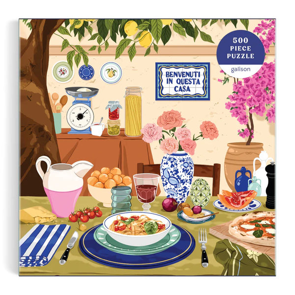 Tuscan Afternoon 500 Piece Jigsaw Puzzle