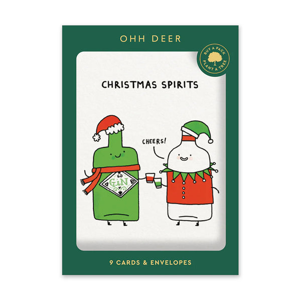 Gemma Correll Christmas Card Pack of 9