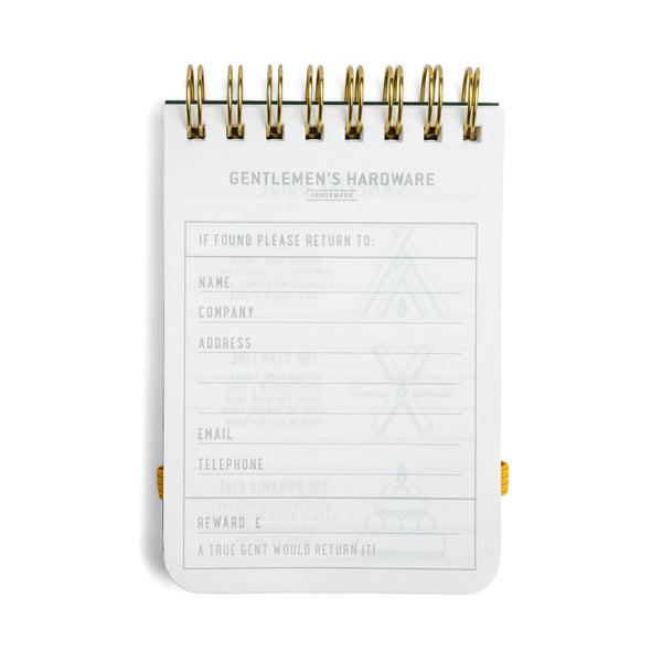 Pocket Waterproof Note Book by Designworks Ink