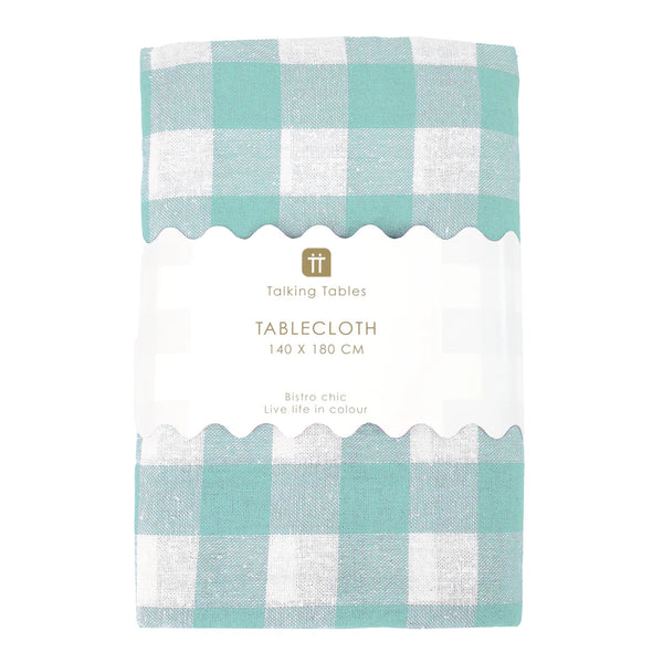 Fabric Gingham Tablecloth by Talking Tables