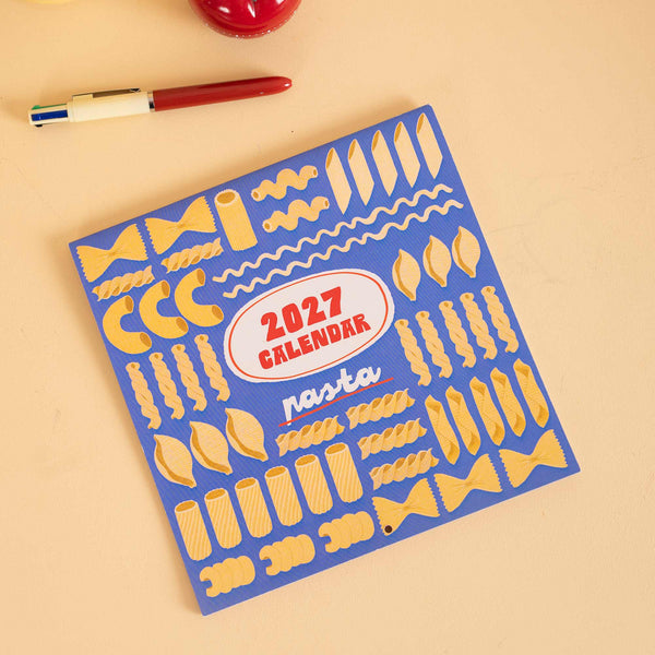 Love of Pasta Compact 2027 Calendar