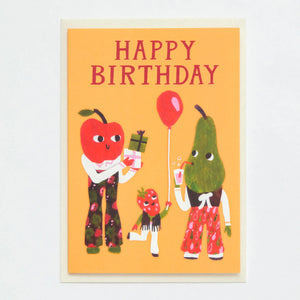 Happy Birthday Pear by Hadley Paper Goods