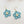 Forget Me Not Dangle Earrings