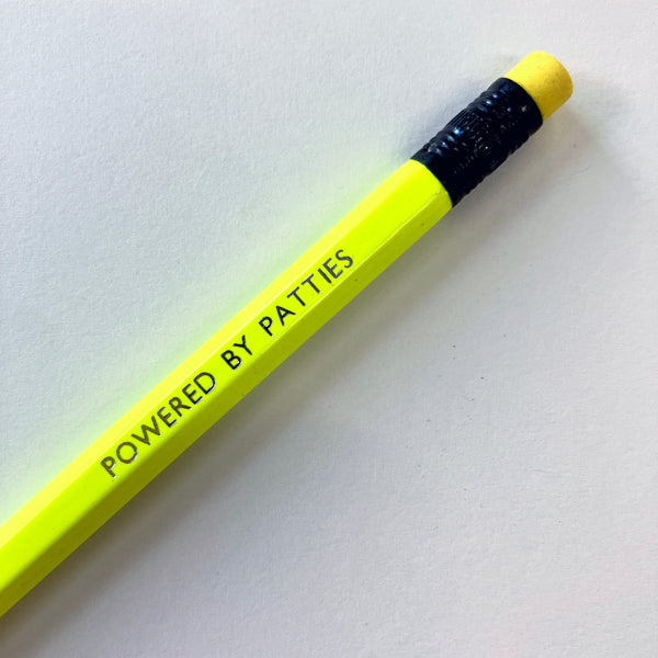 Powered By Patties Pencil