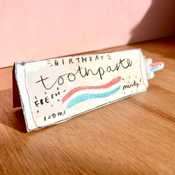 Toothpaste Pull-Out Card