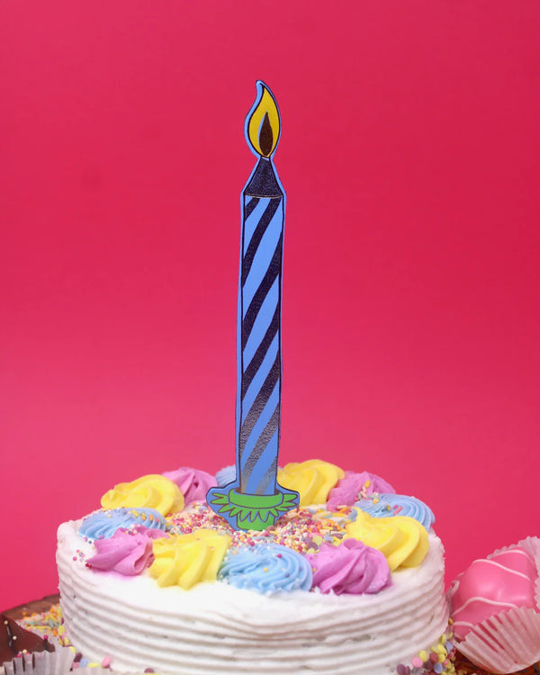 Birthday Candle Bookmark