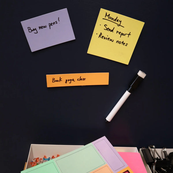 Write-On Memo Magnets