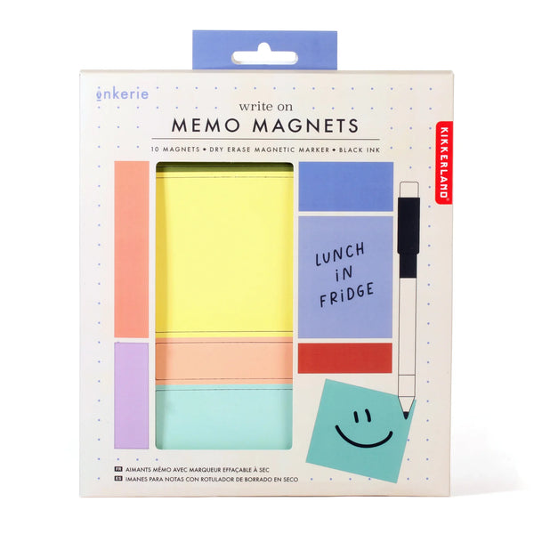 Write-On Memo Magnets