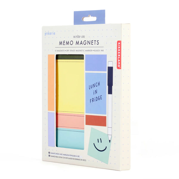 Write-On Memo Magnets