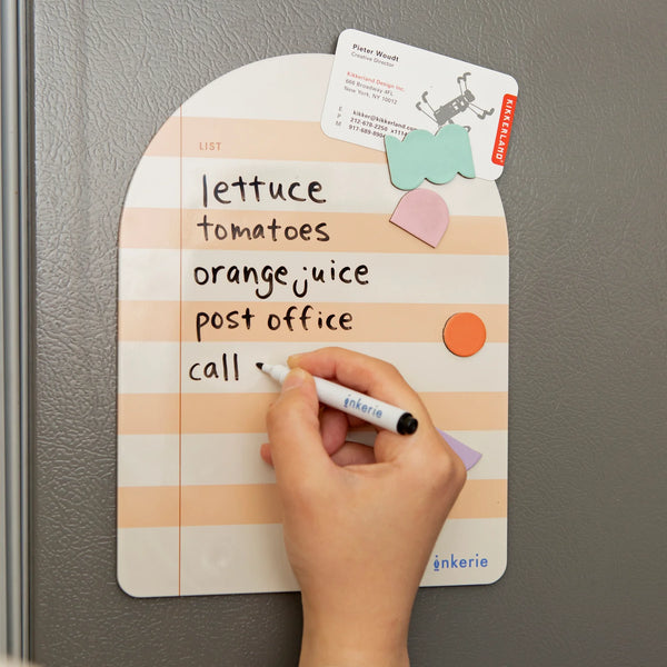 Magnetic Dry Erase List Memo Board by Kikkerland