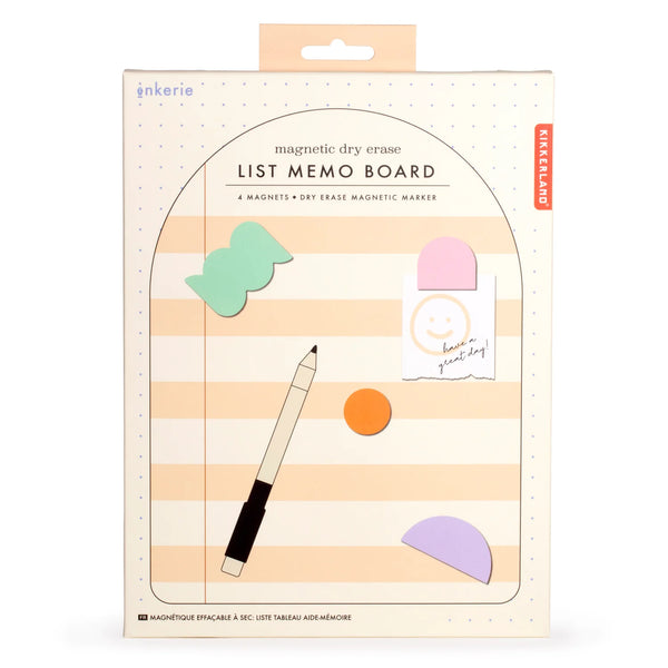 Magnetic Dry Erase List Memo Board by Kikkerland