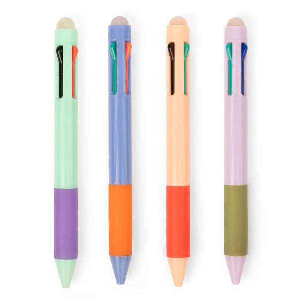 Multicolour Erasable Pen by Kikkerland