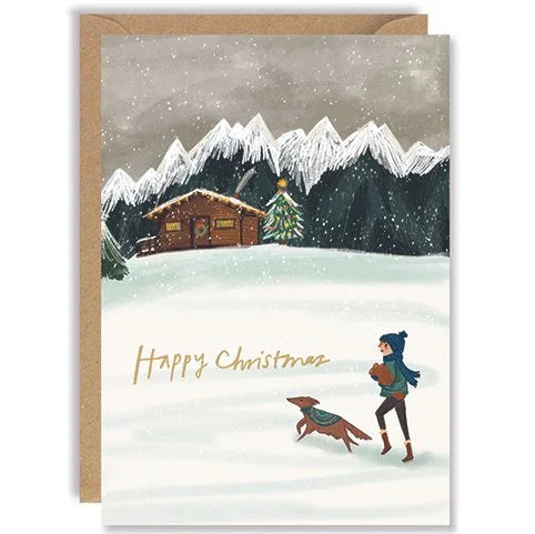 Winter Mountain Cabin