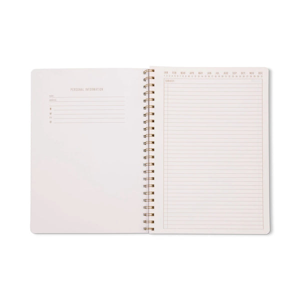 Green Vine Twin Wire A4 Notebook