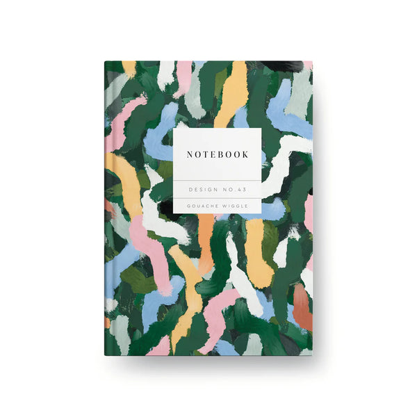 Gouache Wiggle Hardback Notebook by Ohh Deer