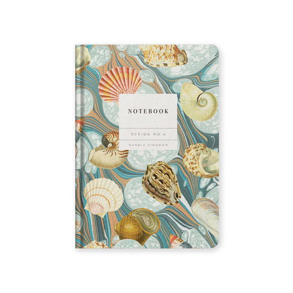 Marble Shells Hardback Notebook