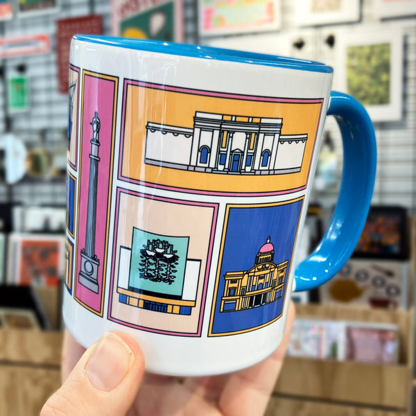 Kingston Upon Hull colourful mug