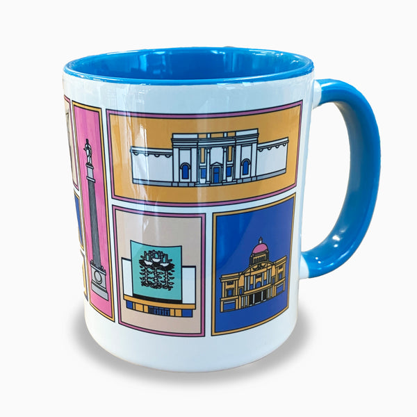 Kingston Upon Hull colourful mug