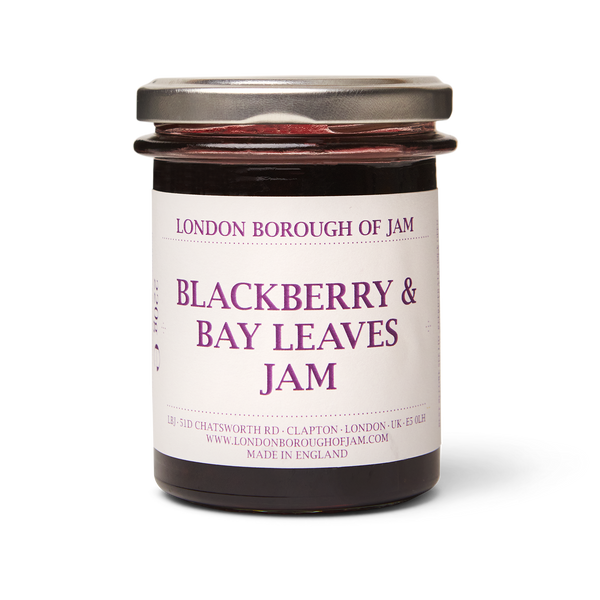 Blackberry & Bay Leaves Jam 220g by London Borough of Jam