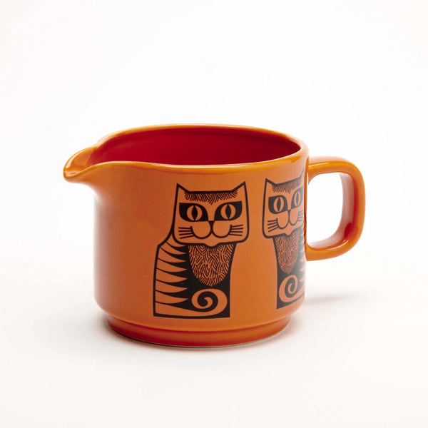 Magpie X Hornsea Jug Cat Orange by Magpie X Hornsea