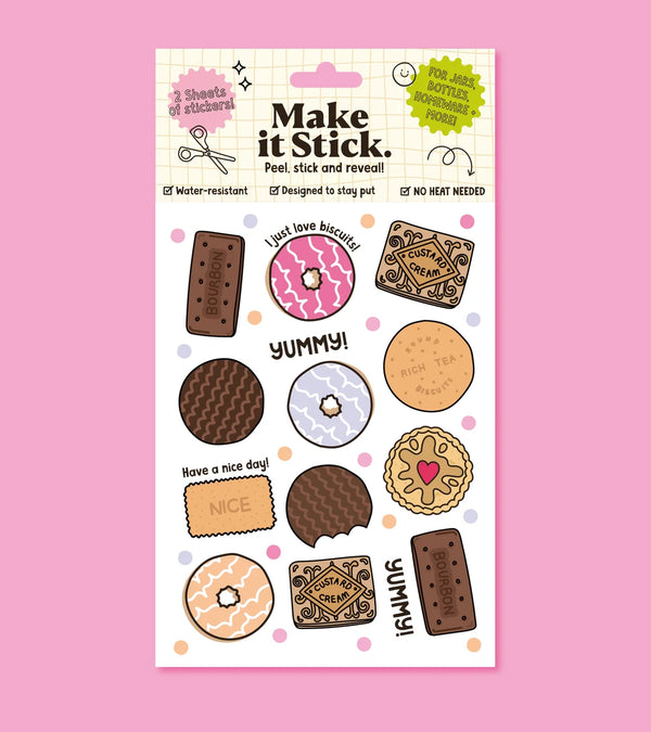 Biscuit Stick and Peel Transfers