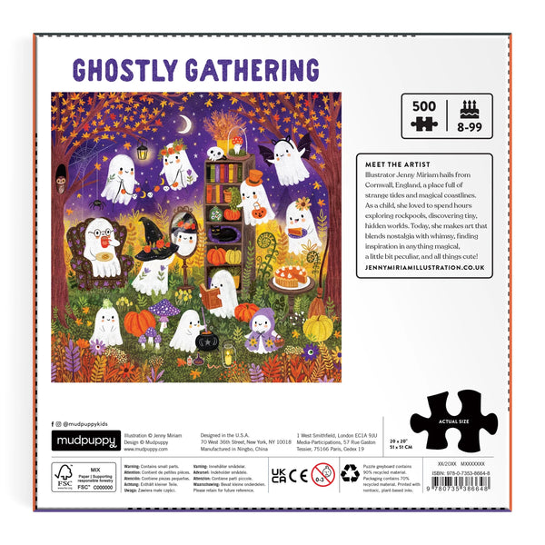 Ghostly Gathering 500 Piece Jigsaw Puzzle