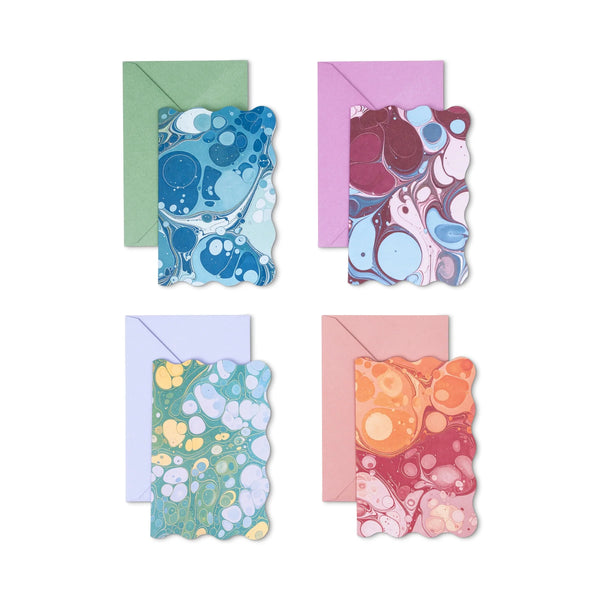 Marble Notecards Box