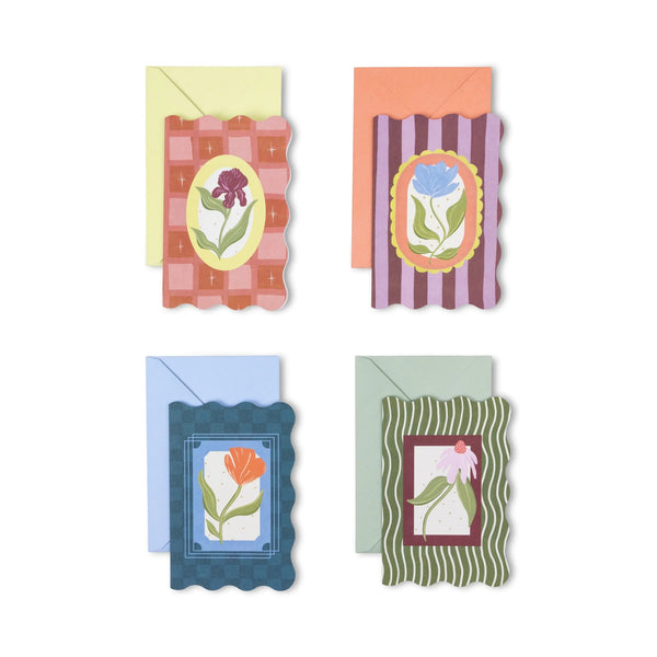 'Framed Floral' Notecards Box